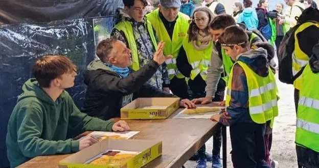 photo  un vrai succès pour cette 2e édition de cette course d’orientation.  &copy;  collège 