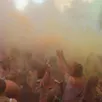photo la première édition de la color run à domfront-en-poiraie (orne), ce samedi 29 mars 2025, s’est terminée dans une explosion de couleurs.