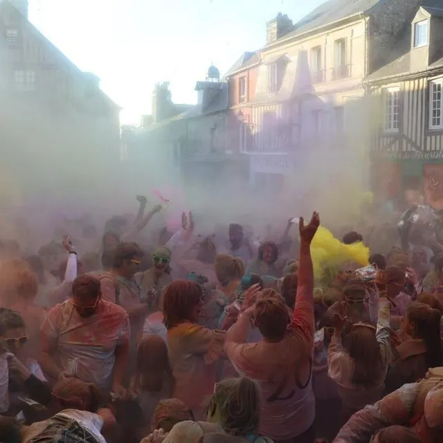 photo une explosion de couleurs.  ©  ouest-france