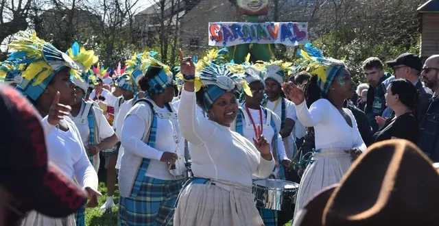 photo  les animations musicales et de danse ont fait vibrer le carnaval.  &copy;  ouest-france 