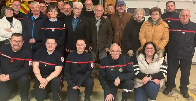 photo  lors de l’accueil au centre de secours, jeudi soir.  &copy;  ouest-france 