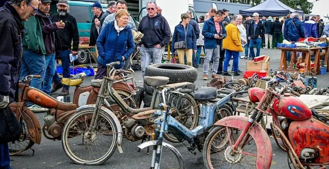 photo  l’occasion de faire de bonnes affaires.  &copy;  archives le maine libre - yvon loué 