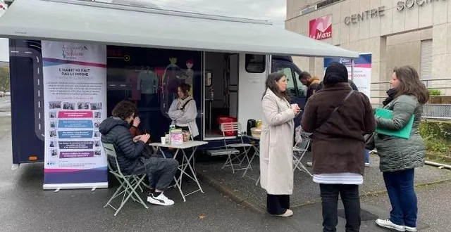 photo  l’association la cravate solidaire était notamment passée dans le quartier des glonnières l’année dernière.  &copy;  cravate solidaire 