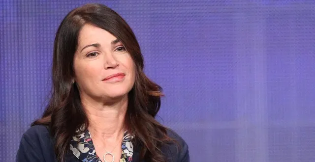 photo  kim delaney (ici en octobre 2023) a été arrêtée avec son mari dans le cadre d’une affaire de violences conjugales.  &copy;  frederick m. brown / afp 