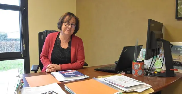 photo  champigné (les hauts-d’anjou), 10 janvier 2025. la maire maryline lézé va pouvoir conclure son mandat en cours jusqu’en 2026.  &copy;  archives co - joël audouin 
