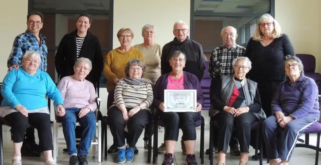photo  la remise du chèque a eu lieu vendredi 21 mars.  &copy;  abord’âge 