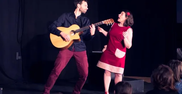 photo  les artistes se sont produits salle jean-de-la-fontaine.  &copy;  le maine libre 