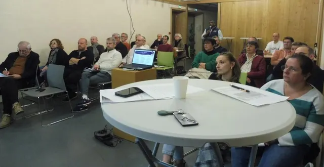 photo  une vingtaine de bénévoles ont assisté à l’assemblée générale.  &copy;  co 