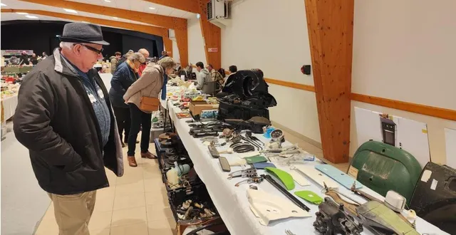 photo  dimanche, au do rai mi, vintage volks d’ouche a organisé sa deuxième bourse de pièces multimarques anciennes.  &copy;  ouest-france 