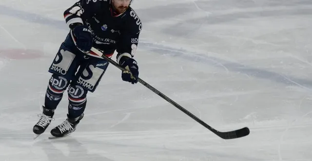 photo  matt wilkins, l’un des attaquants des ducs d’angers.  &copy;  co - jérôme hurstel 