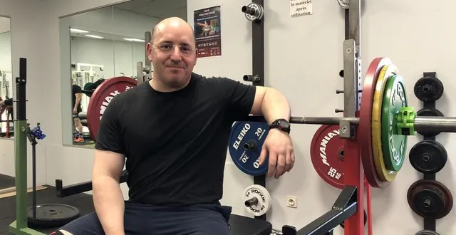photo  manuel waschinger a déjà soulevé 180 kg en développé-couché.  &copy;  ouest-france 