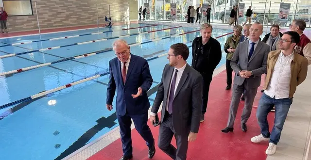 photo  didier reveau, président du perche émeraude : « le centre aquatique est l’équipement le plus important depuis la création de la communauté de communes ».  &copy;  ouest-france. 