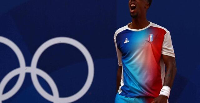 photo  les jeux de paris 2024 avaient motivé gaël monfils. il avait été éliminé en deux sets au premier tour par musetti.  ©  edgar su / reuters 