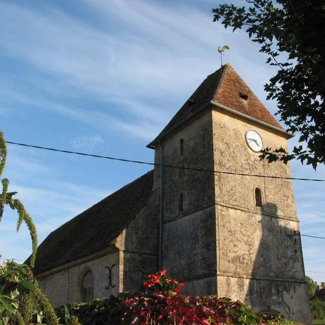 photo l’église saint-gilles de fougy date du xiie siècle.  ©  archives