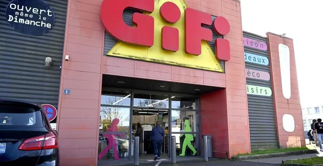 photo  le magasin gifi de saint-grégoire (ille-et-vilaine), en novembre 2024.  &copy;  marc ollivier / archives ouest-france 