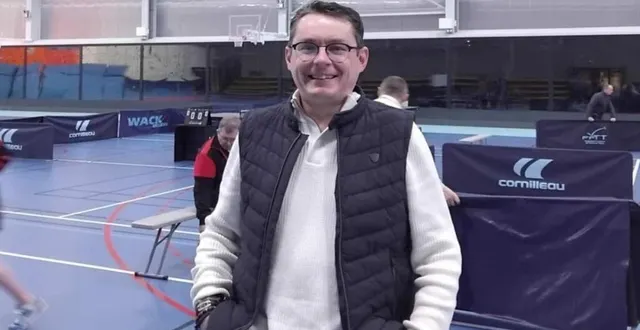 photo  anthony fourmy, président de la p’tite balle louésienne.  &copy;  le maine libre 