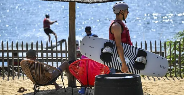 photo  le site de wake paradise, incontournable lieu touristique en sarthe, a rouvert ce samedi.  &copy;  archives le maine libre - denis lambert 