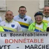 photo  ambiance conviviale et énergie retrouvée pour la reprise dominicale du club cyclotourisme de bonnétable. 