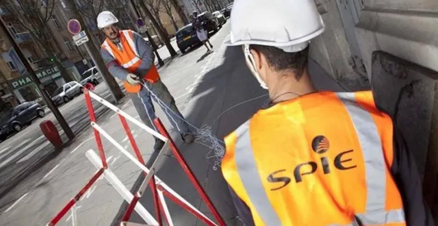 photo  le groupe spie différents types de techniciens.  &copy;  photo archives spie 