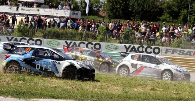 photo  le rallycross d’essay, sur le circuit des ducs, n’aura pas lieu en 2025.  &copy;  archives ouest-france 