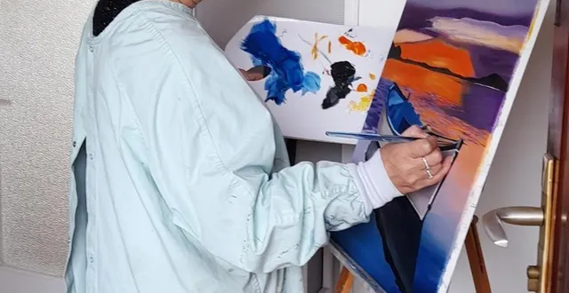 photo  josette montero travaille beaucoup plus en atelier qu’en extérieur.  &copy;  josette montero 