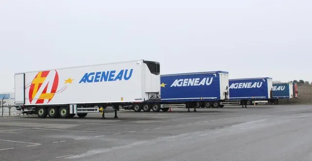 photo  la société choletaise de transport routier s’est installée sur son nouveau site de spay depuis un mois.  &copy;  ageneau group 