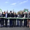 photo  le nouveau giratoire de bonnétable a été inauguré en présence de frédéric beauchef, représentant le président du conseil départemental de la sarthe dominique le mèner, ainsi que les maires de briosne-lès-sables et bonnétable, à savoir laurent bothereau et marie-laure pléver.  