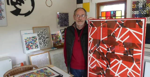 photo  édouard fauve ouvrira son atelier à condeau.  &copy;  ouest-france 