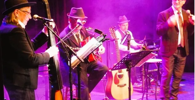 photo  les groupes gaston f . et les copains d’abord ont fait vibrer la soirée au son de la variété d’antan.  &copy;  ouest-france 