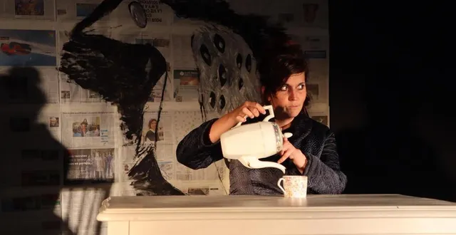 photo  anne bouchard est en résidence à courtillers pour préparer son spectacle « brèche » où elle retrouvera la scène après sept ans d’absence sur les planches.  &copy;  ouest-france 