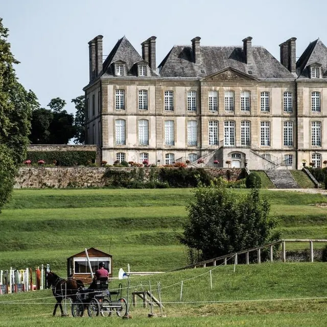 photo le haras du pin a été construit entre 1715 et 1736, sous les règnes de louis xiv et de louis xv.  ©  archives