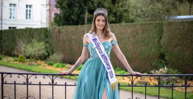 photo  miss élégance normandie, manon lefebvre est candidate au titre de miss élégance france 2025.  &copy;  ame.nphotographie 