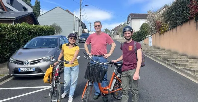 photo  peu de riverains osent gravir la côte de la rue de gazonfier.  &copy;  ouest-france 
