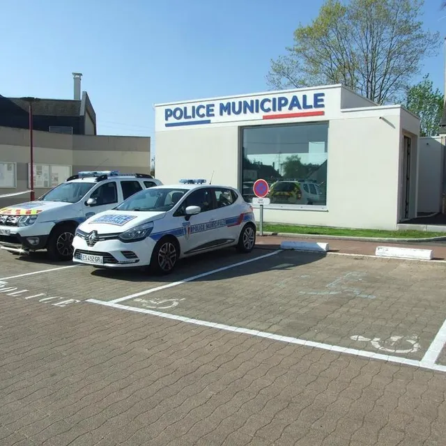 photo le nouveau poste de la police municipale de champagné.  ©  ouest-france