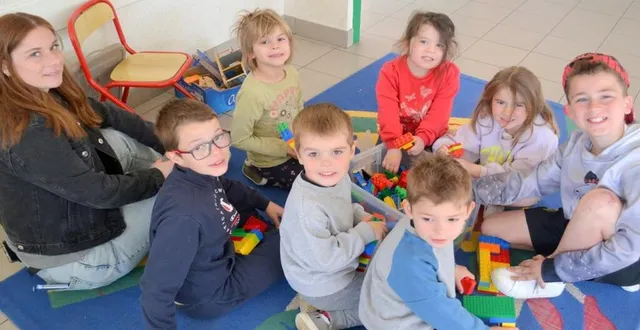 photo précigné. pendant les vacances, ça bulle à l’accueil de loisirs  &copy;  le maine libre 