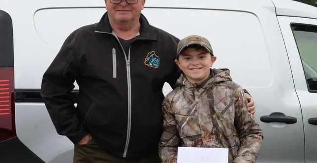 photo  yanice était le seul participant junior. avec son grand-père, ils se sont classés huitièmes.  &copy;  le maine libre 