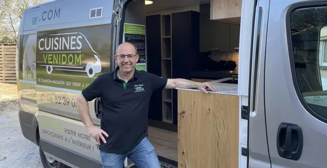 photo  basé à argentan, bruno dudouit sillonne une bonne partie de l’orne à bord de son camion-magasin.  &copy;  ouest-france 