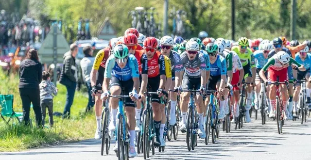 photo  le région pays de la loire tour fera étape en sarthe, vendredi 11 avril 2025.  &copy;  baptiste mura / ouest-france 