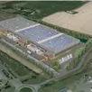 photo le futur entrepôt fera 18 300 m2 à ouest park.