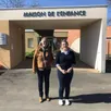 photo  mazé-milon, le 31 mars 2025. carole bourigault, adjointe au maire en charge de l’enfance et de la jeunesse, et aline latté, directrice du multi-accueil, craignent que seize des 48 places de la structure restent vacantes à la rentrée. 