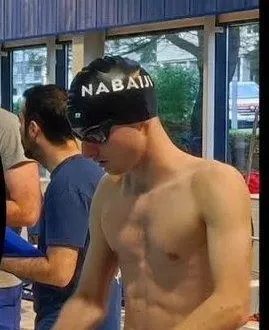 photo  matis jolly, lors de sa course à la piscine georges-vallerey, à paris.  &copy;  co 