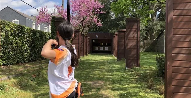 photo  la compagnie d’arc de la flèche a organisé ce dimanche 13 avril 2025 un tournoi de tir beusault qualificatif pour les championnats de france.  &copy;  ouest-france 