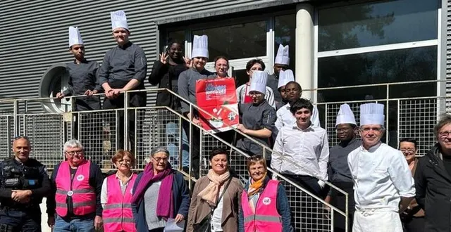 photo  un total de cent repas ont pu être distribués.  &copy;  municipalité de parigné-l’évêque 