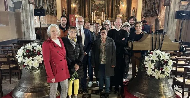 photo  pour financer la rénovation des cloches, la municipalité de chemiré-le-gaudin a pu compter sur le département et sur le mécénat de ses habitants.  &copy;  ouest-france 
