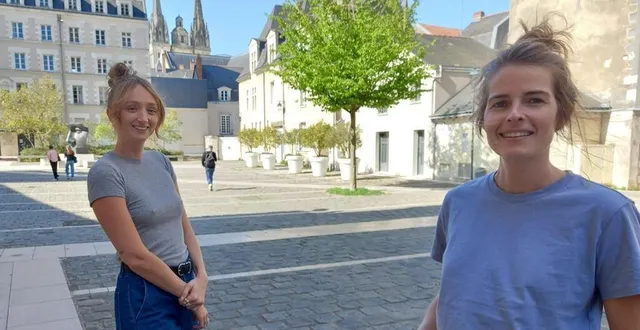 photo  lucille capmal et astrid masson, deux copines angevines parties travailler à paris, sont revenues à angers (maine-et-loire), leur ville de cœur, où elles ouvriront potines, un café-céramique dans le centre-ville, rue des lices, en juin 2025.  &copy;  ouest-france 