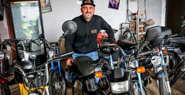 photo  une centaine de mobylettes sont attendues le samedi 7 juin 2025 à écommoy.  &copy;  photo : le maine libre – yvon loué 