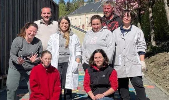 photo  l’œuvre collaborative vise à mettre l’école en valeur  &copy;  ouest-france 