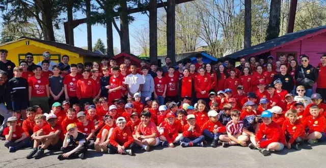 photo  et en guise de récompense, tous les participants du stage se sont retrouvés au parc papéa.  &copy;  ouest-france 
