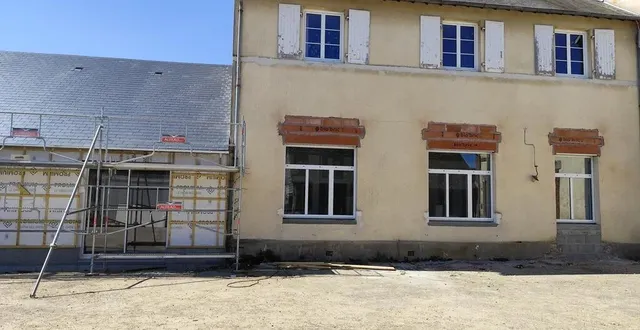 photo  l’ancienne école devient une maison d’assistantes maternelles.  &copy;  ouest-france 