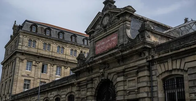 photo  l’école privée catholique saint-genès, à bordeaux (gironde), ici le 27 juin 2023.  &copy;  philippe lopez / archives afp 